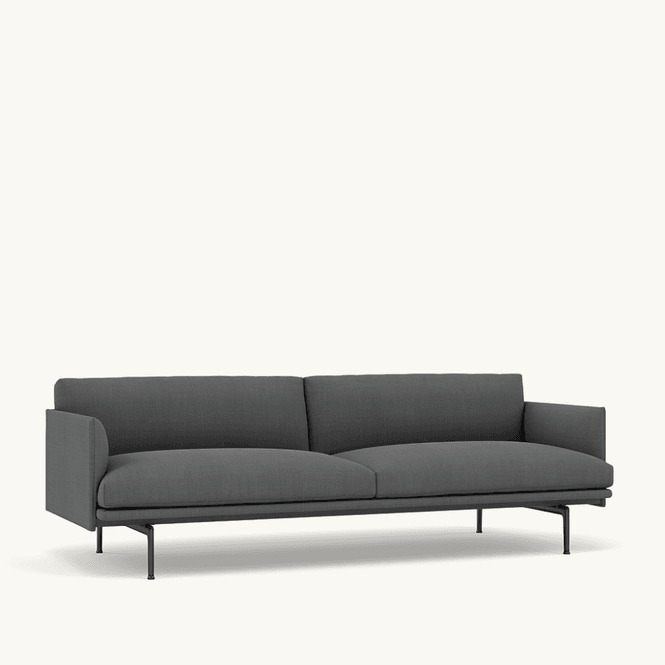 Hovedbilde MUUTO Outline Sofa 3 seter, ...