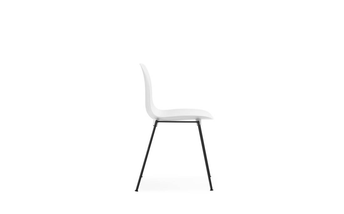 Normann Copenhagen Form Chair Stacking Steel White Black Stol