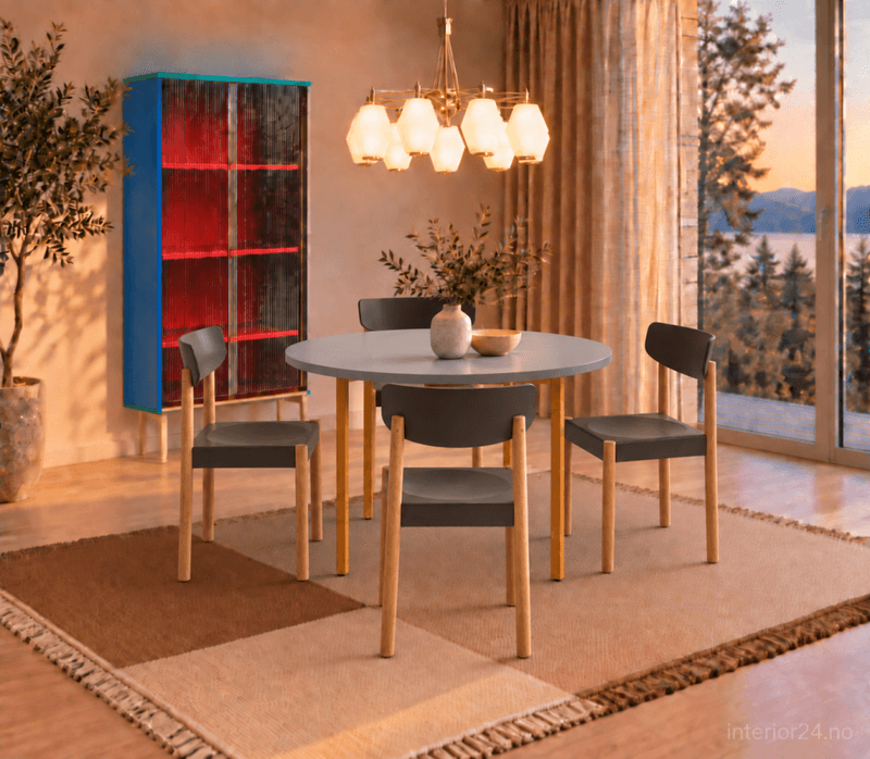 HAY Pack Chair 10 Oiled solid oak Graphite Brown polypropylene wood fiber seat and back, spisestol stol eik