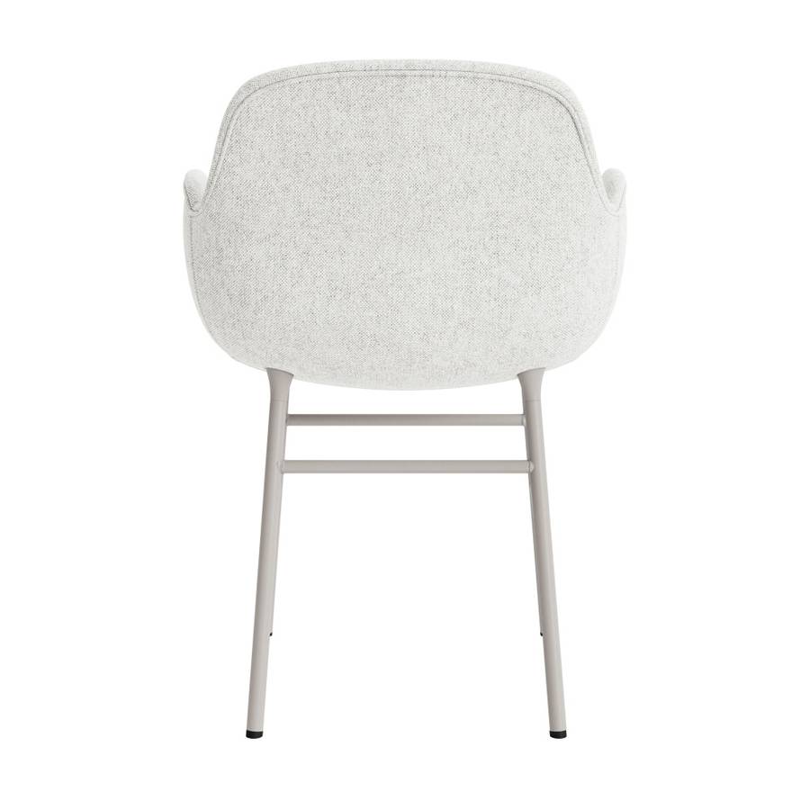 Normann Copenhagen Form Armchair Hallingdal 110 Grey stålben