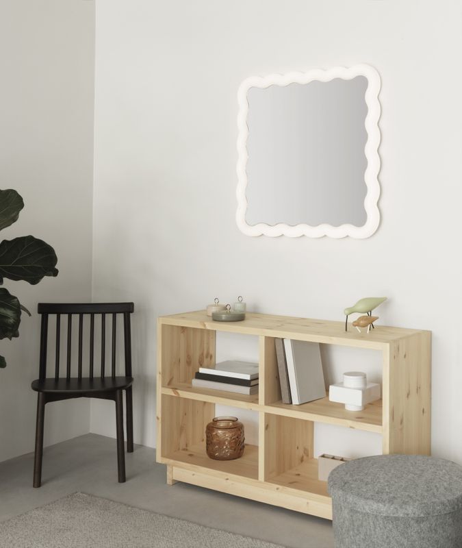 Normann Copenhagen Fyr Bookcase Pine Medium furu bokhylle