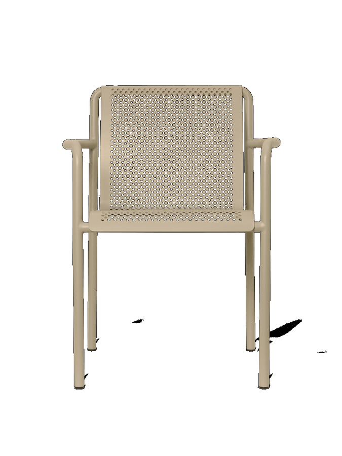 Ferm Living Dapple Chair with Arms - Cashmere Utestol spisestol