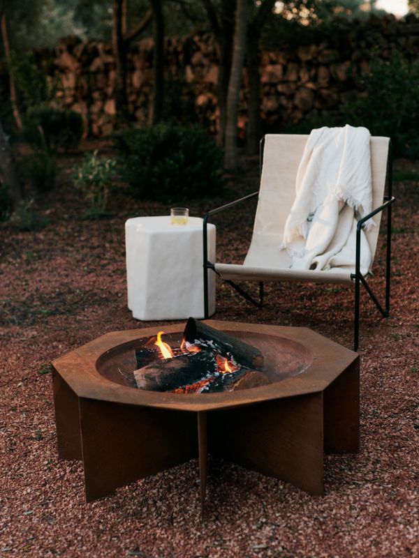 Ferm Living Otte Fire Pit - Rust Ildsted Bålpanne Grill