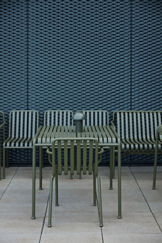 HAY Palissade Table 82 x 90, Olive Spisebord, Utebord