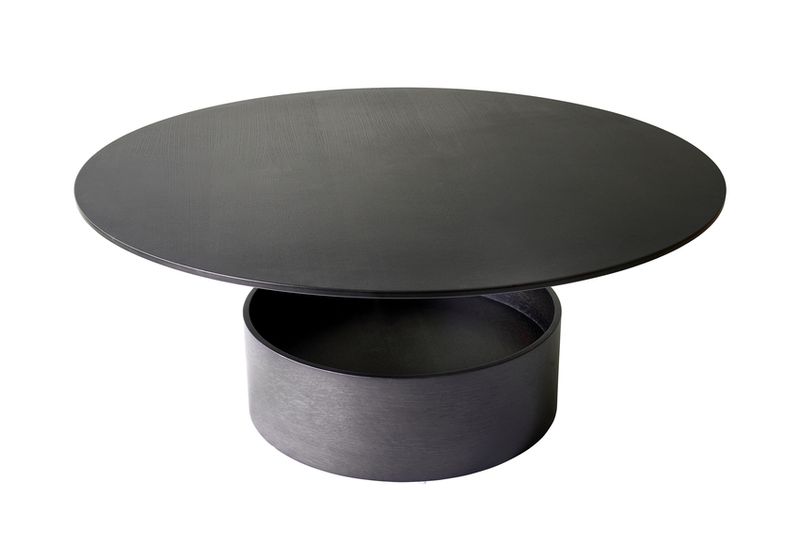 Maze Parasol L coffee table dark oak, Eik Stuebord Salongbord