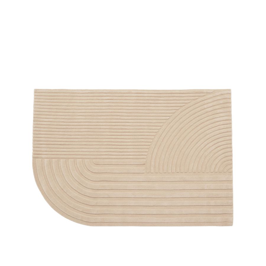 Muuto Relevo Rug 170 x 240 Light Rose teppe Lyse rosa