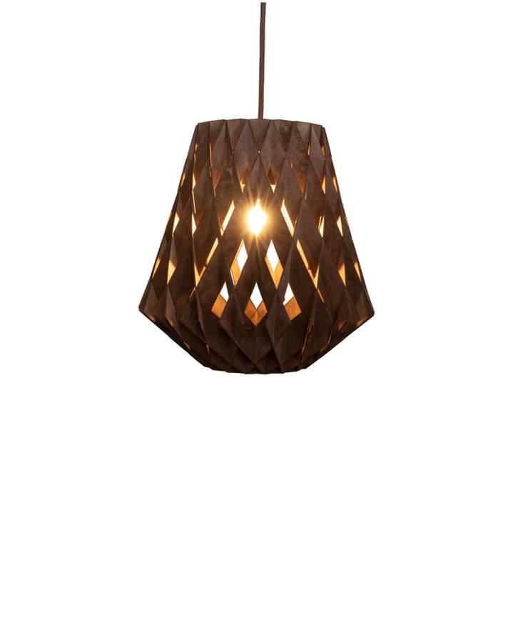 Pilke Signature 28 pendant Lamp Brown, Brun Taklampe Pendel