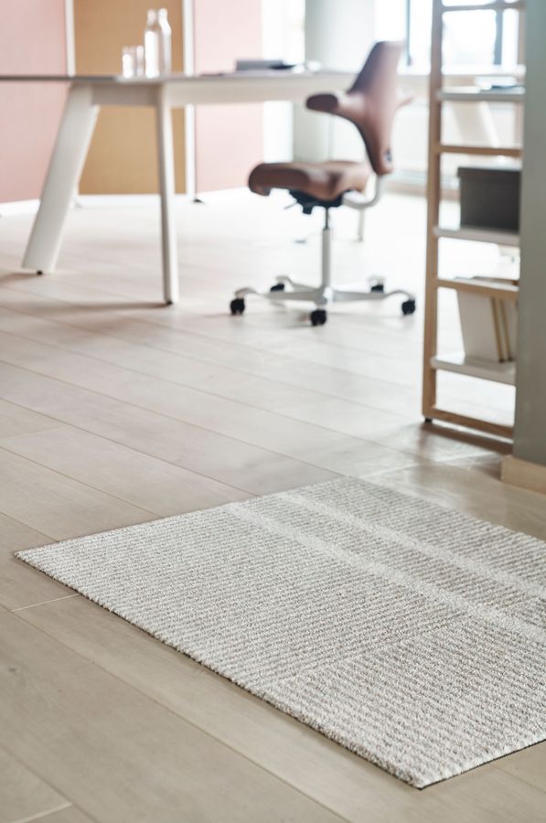 HEYMAT 85 x 150 Løype Breezy Beige Door Mat Dørmatte teppe