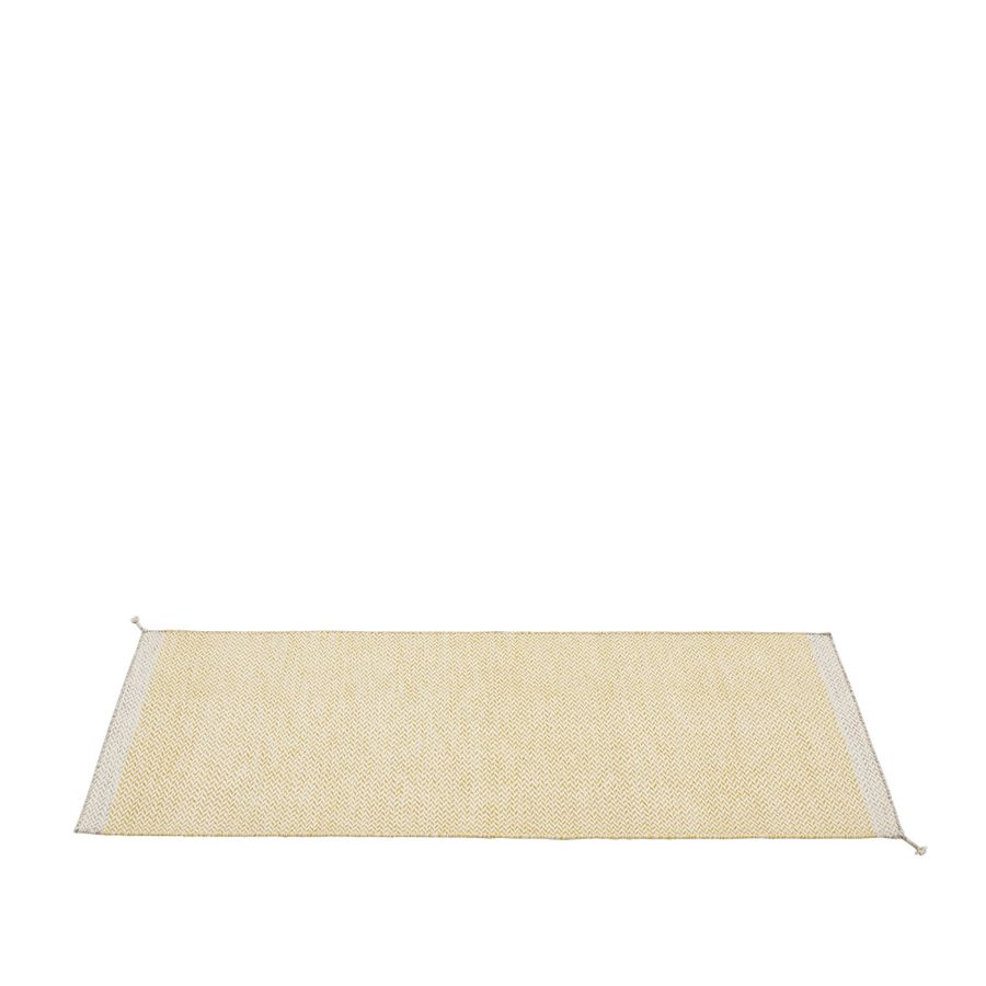 Muuto Ply Rug 80 x 200 Yellow Teppe Gul