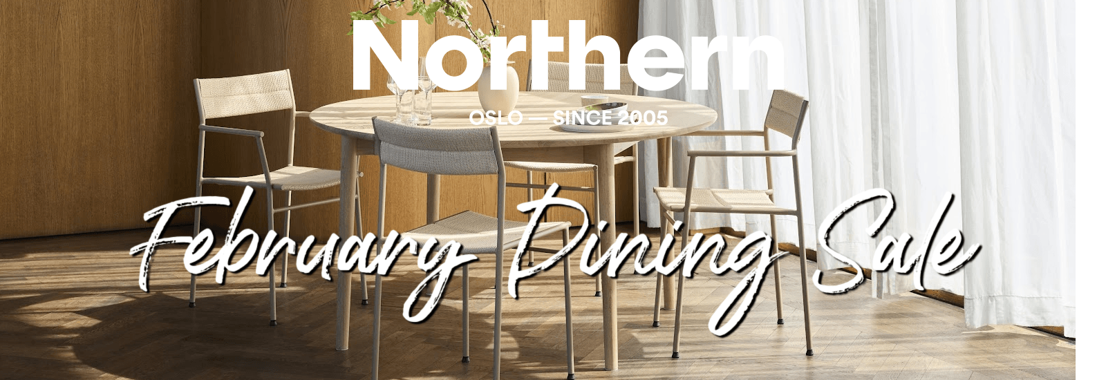 Spisebord og spisestoler fra northern