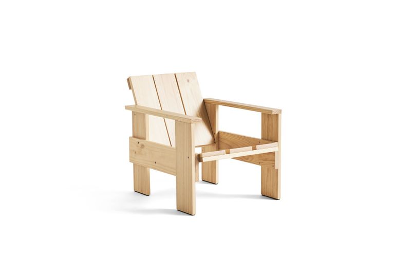 HAY Crate Lounge Chair WB lacquered Pinewood, Furu Loungestol