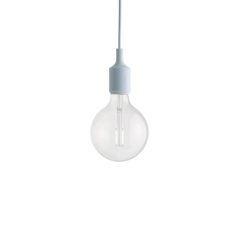 MUUTO E27 Pendant Lamp, Light Blue, Lys Blå Taklampe Pendel