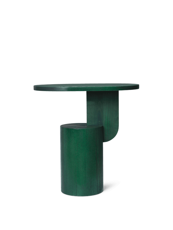 Ferm Living Insert Side Table - Myrtle Green stained Ash, Salongbord, Sidebord Grønn Ask