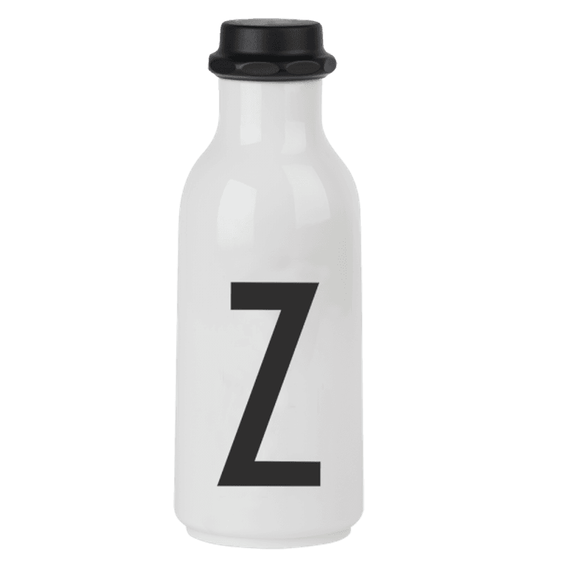 Water bottle A-Z Design Letters vannflaske
