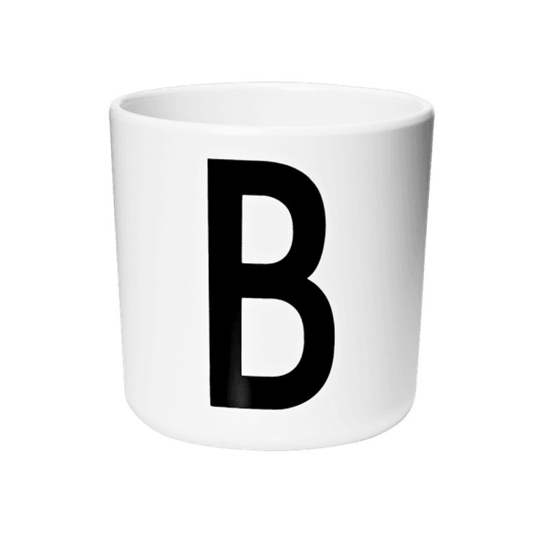 Design Letters Melamine Kopp A-Z