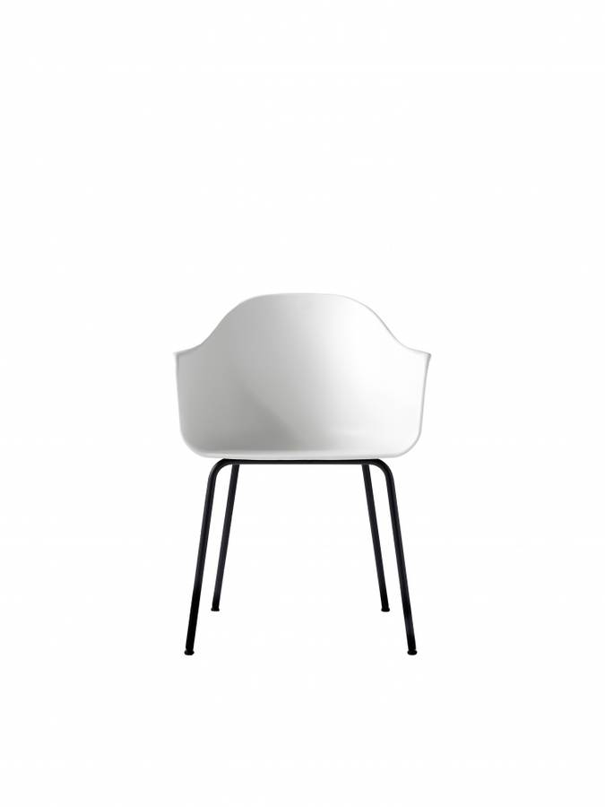 Audo Copenhagen Harbour Dining Chair, Black Steel base Spisestol