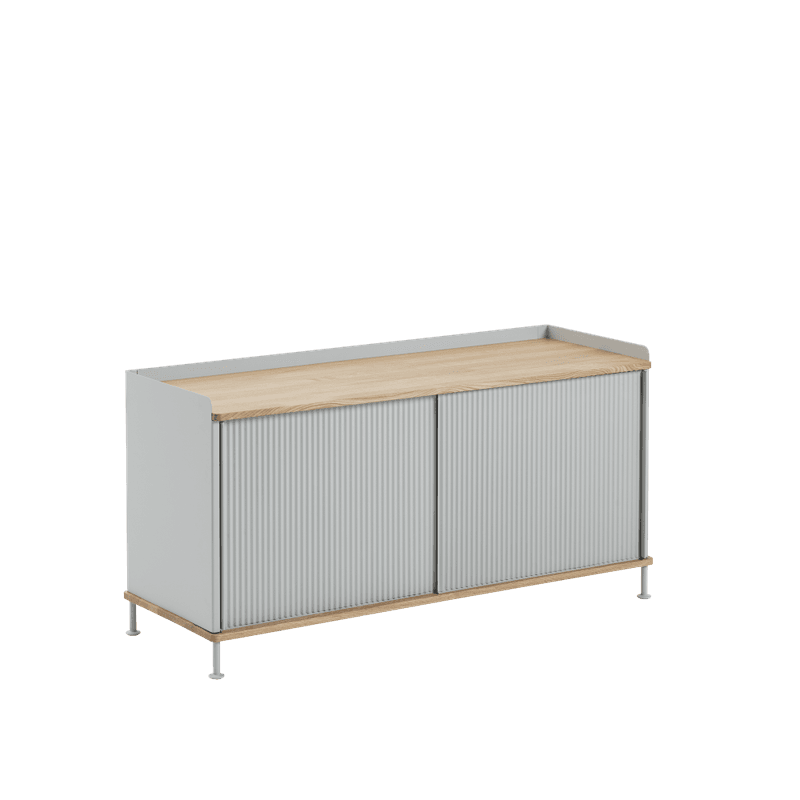 Muuto Enfold Sideboard 124 x 45 x 63 cm, Kommode Skjenk
