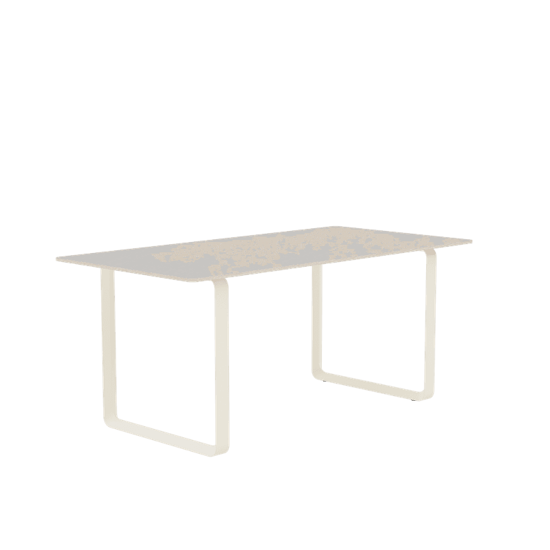 Muuto 70/70 Table 170 cm Spisebord Sand fargede ben