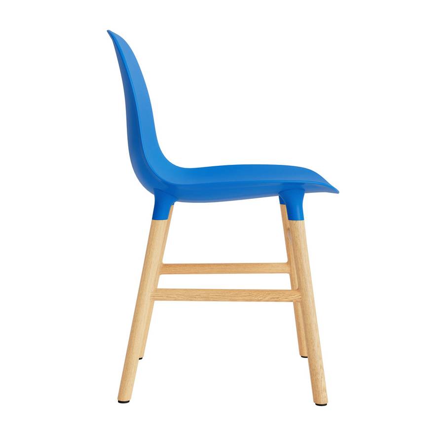 Normann Copenhagen Form Chair oak Bright Blue eik spisestol stol